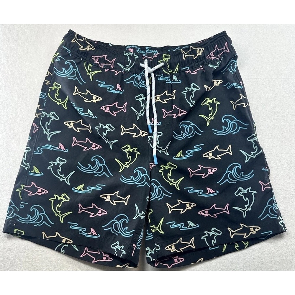 Member's Mark Men's‎ Resort Swim Trunks Small  Dolphin & Alligator Print